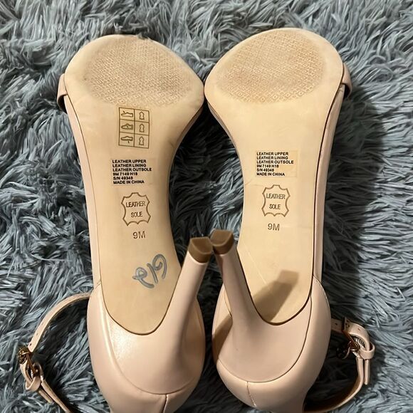 Tory Burch. Ellie heels. Size 9. Sea shell pink - Picture 4 of 8